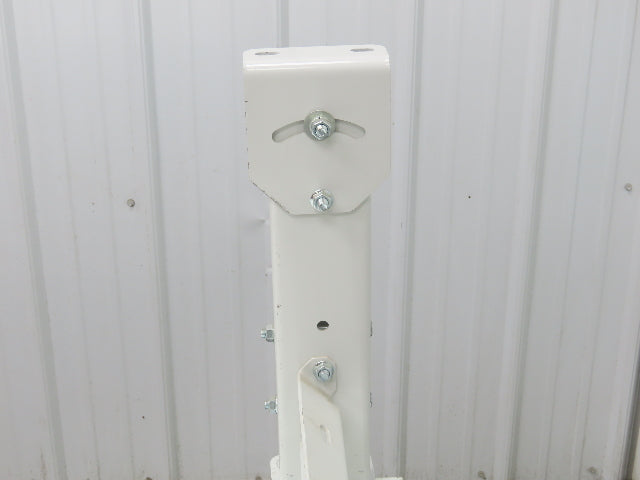 ConveyX Roller Conveyor Leg Support 39.5"W 16-20"H (Fits 42" Frame) Lot of 2