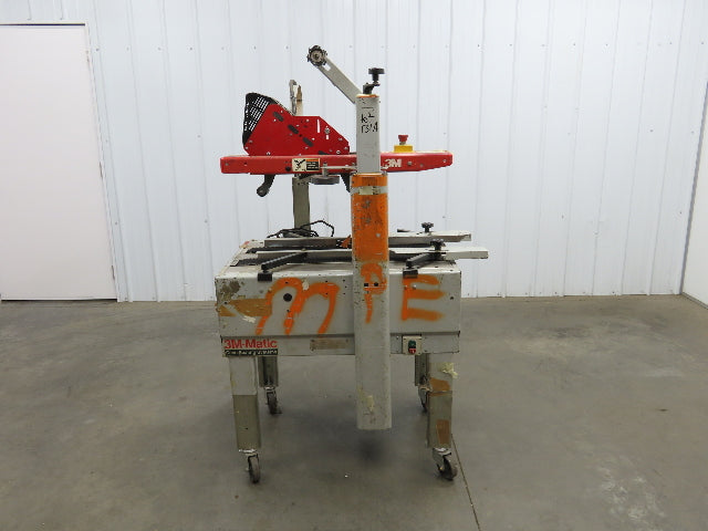 3M-Matic 200A Carton Sealer Adjustable Case Sealing System 115V Top Bottom Taper