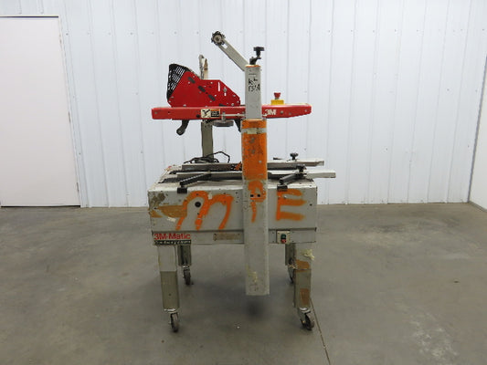 3M-Matic 200A Carton Sealer Adjustable Case Sealing System 115V Top Bottom Taper