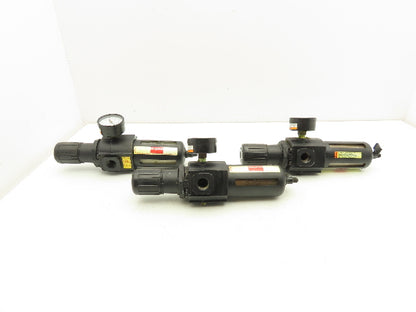 Dayton 4ZK97 Speedaire Filter Regulator 150PSI 1/2"NPT Lot Of 3