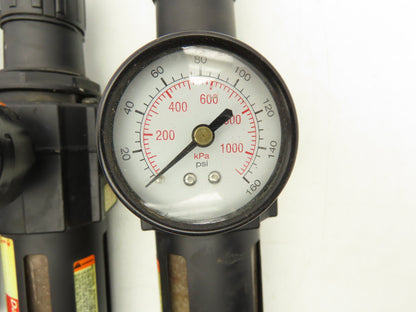 Dayton 4ZK97 Speedaire Filter Regulator 150PSI 1/2"NPT Lot Of 3