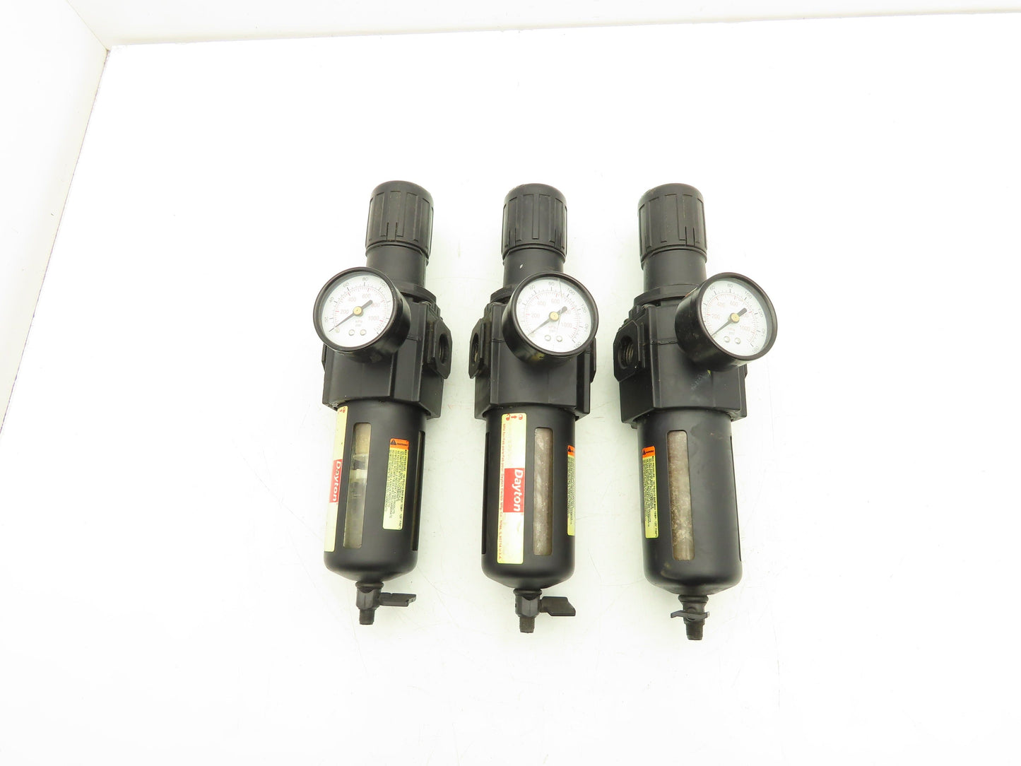 Dayton 4ZK97 Speedaire Filter Regulator 150PSI 1/2"NPT Lot Of 3