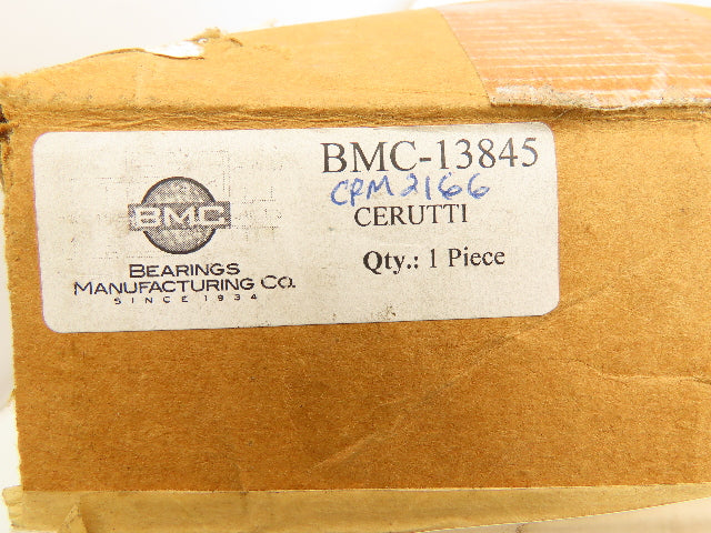 BMC Bearings BMC-13845 Roller Bearing 124.8mm ID 177mm OD 90mm W