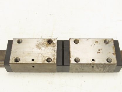 Rexroth Star SP 35 Linear Bearing LM Guide Rail 2-Blocks 34mm x 1020mm 40"L