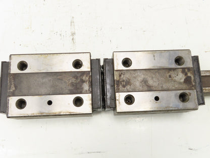 NSK LY 35 Linear Bearing LM Guide Rail 2-Blocks 34mm x 1020mm 40"L