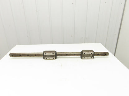 NSK LY 35 Linear Bearing LM Guide Rail 2-Blocks 34mm x 1020mm 40"L
