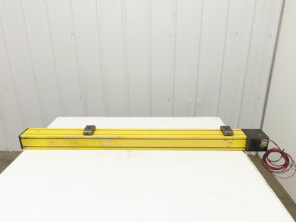 Sick Optic AGSE 1200-1111 Safety Light Curtain Sender Transmitter 1183mm x 6m