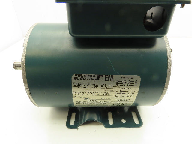 Reliance Electric AC Motor 1725RPM 1HP 230/460VAC 3PH FC56 Frame