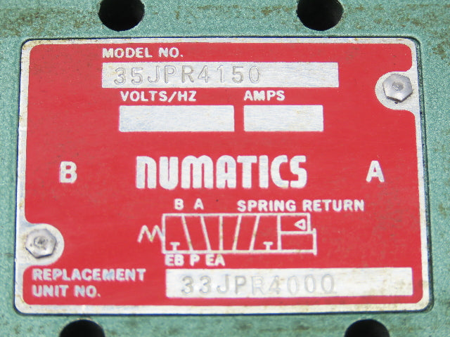 Numatics 8-Station FlexiBlok Manifold 5/2 Pneumatic Solenoid Valves 35JPR4150