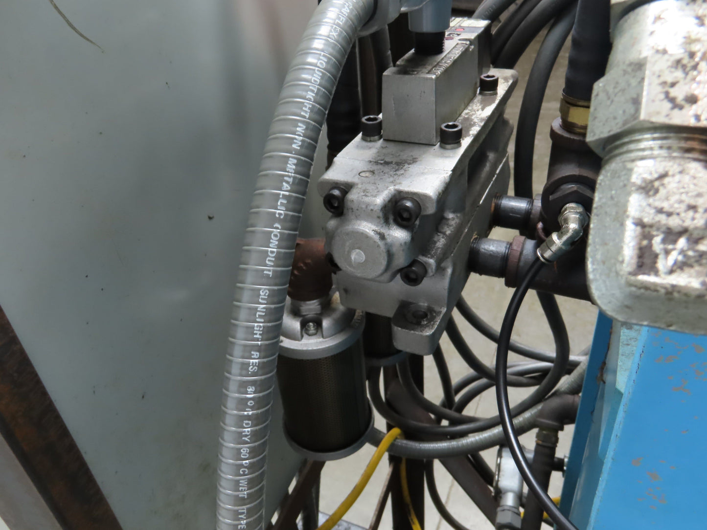 Air Hydraulics C-500A Hydraulic Punch Press 15 Ton 6" Stroke 8.25" D Pneumatic
