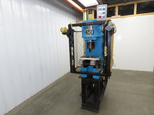 Air Hydraulics C-500A Hydraulic Punch Press 15 Ton 6" Stroke 8.25" D Pneumatic