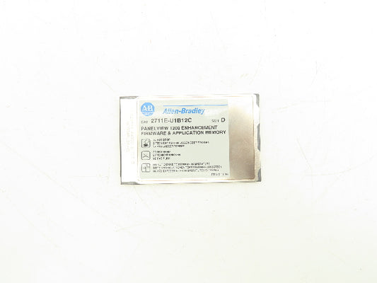 Allen Bradley 2711E-U1B12C PanelView 1200 Enhancement Memory Card 4Mb Ser D