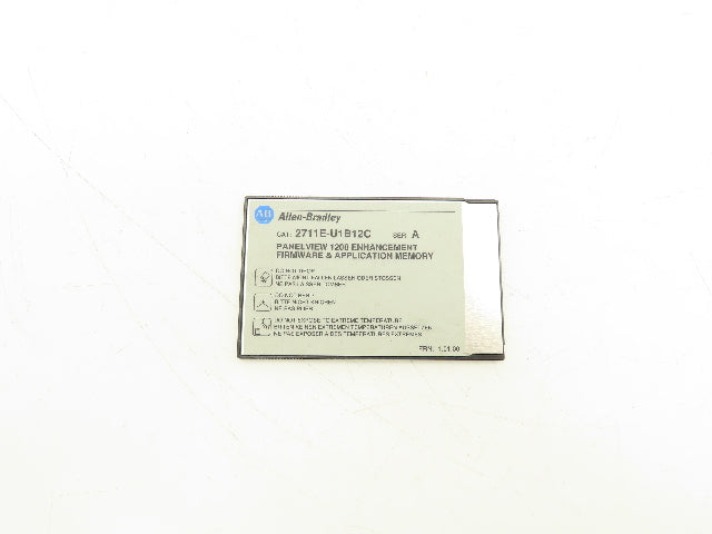 Allen Bradley 2711E-U1B12C PanelView 1200 Enhancement Memory Card 4Mb Ser A
