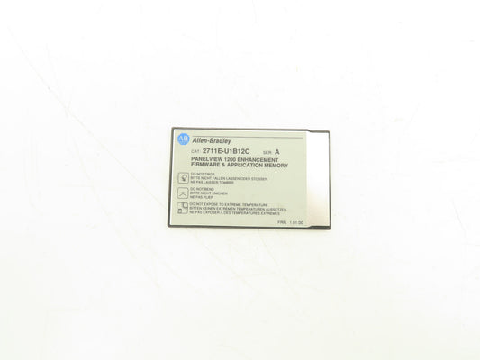 Allen Bradley 2711E-U1B12C PanelView 1200 Enhancement Memory Card 4Mb Ser A