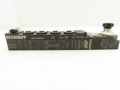 Beckhoff IP3112 B310-0000 Fieldbus Box 4-Channel Analog Input PROFIBUS 16 Bit