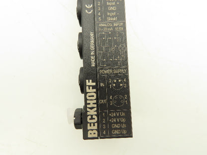 Beckhoff IP3112 B310-0000 Fieldbus Box 4-Channel Analog Input PROFIBUS 16 Bit