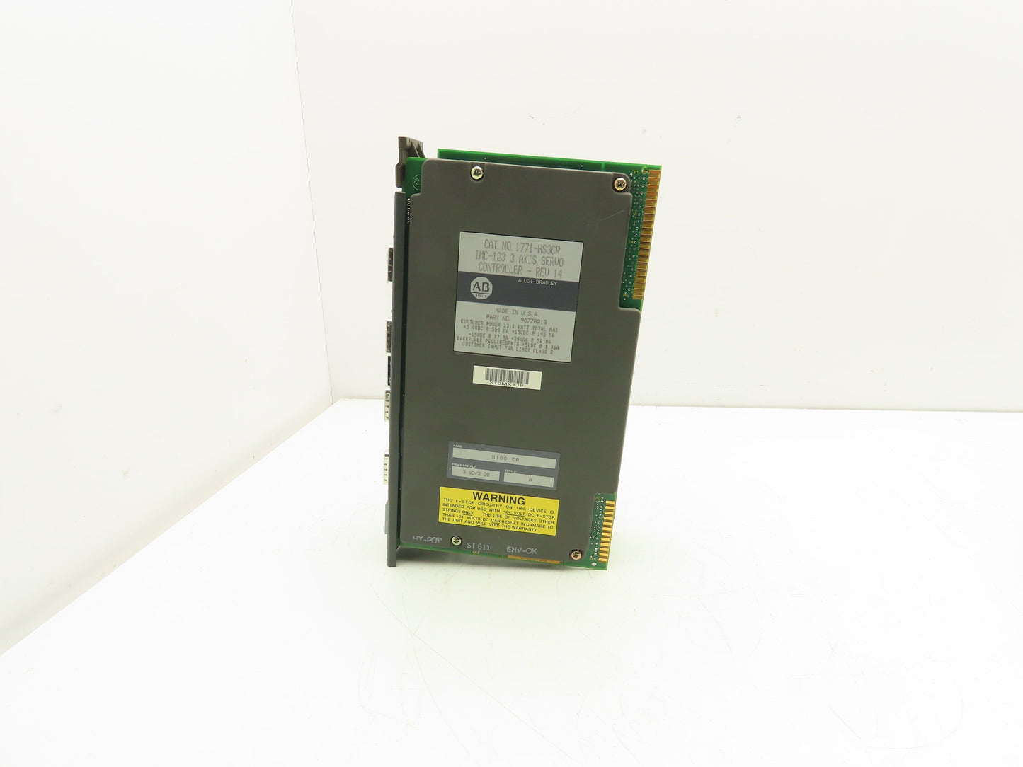 Allen Bradley 1771-HS3CR IMC-123 3 Axis Servo Controller Rev 14 Rev 09 Lot of 3