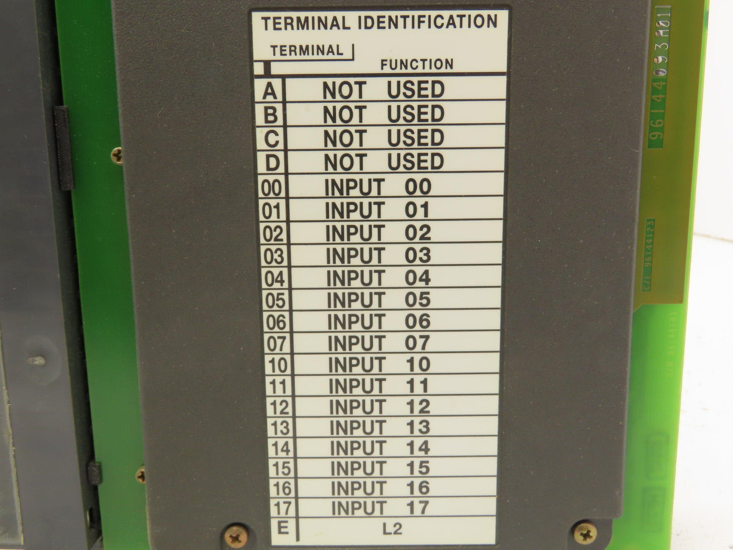 Allen Bradley 1771-IAD/C 120V AC/DC Input Module Lot of 2
