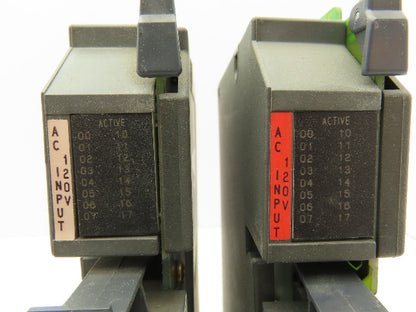 Allen Bradley 1771-IAD/C 120V AC/DC Input Module Lot of 2