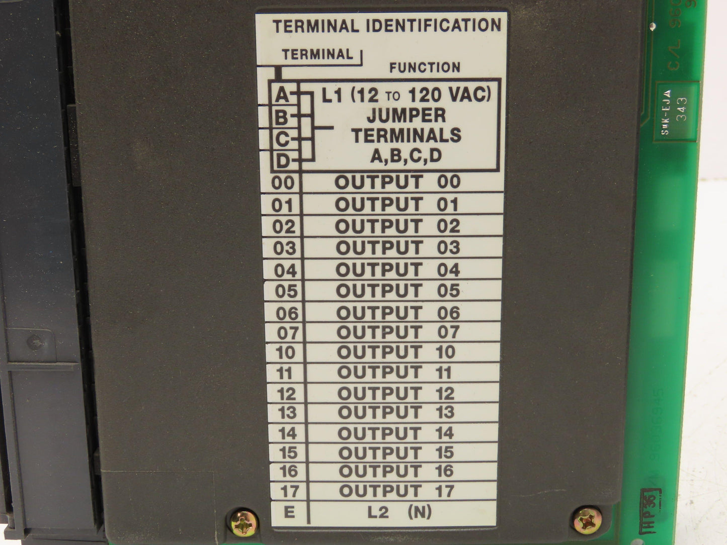 Allen Bradley 1771-OAD 12 to 120V AC Output Module Lot of 10
