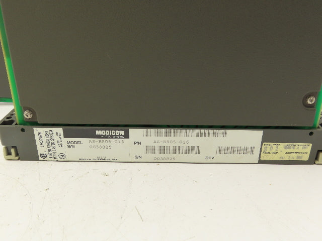 Modicon AEG AS-B805-016 Input Module 16 Point 115VAC Lot Of 5