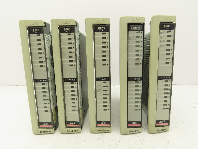 Modicon AEG AS-B805-016 Input Module 16 Point 115VAC Lot Of 5