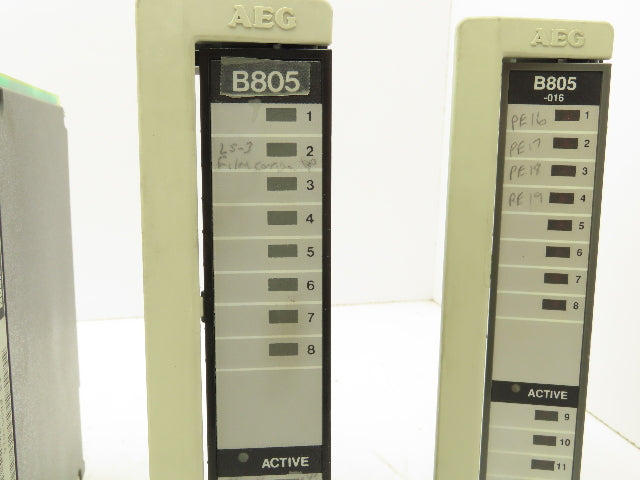 Modicon AEG AS-B805-016 Input Module 16 Point 115VAC Lot Of 5