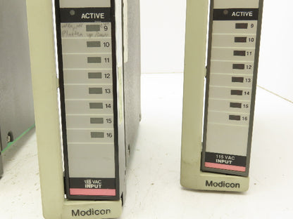 Modicon AEG AS-B805-016 Input Module 16 Point 115VAC Lot Of 5