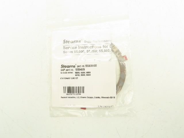 Stearns 566835100 Clutch Brake Stationary Disc Kit 55000 Series  Lot of 8