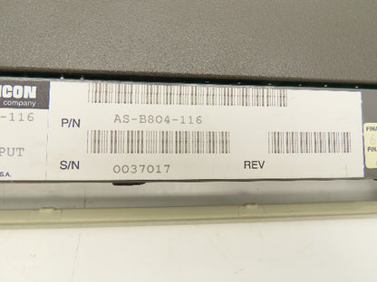 Modicon AEG AS-B804-116 Output Module 115VAC 16 Point Lot Of 5