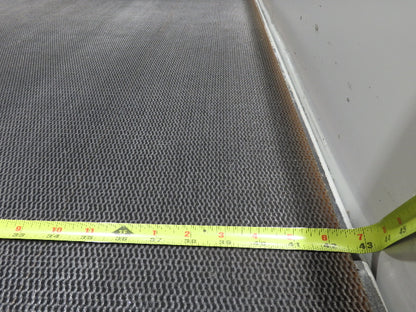 Hytrol BPC 43"x 78' Slider Bed Conveyor Parcel Belt 3Hp 480V Center Drive 110fpm