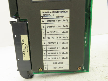Allen Bradley 1771-OFE1 Series B Analog Output Module Firmware Rev B Lot of 3