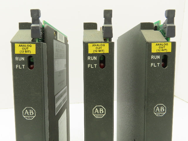 Allen Bradley 1771-OFE1 Series B Analog Output Module Firmware Rev B Lot of 3