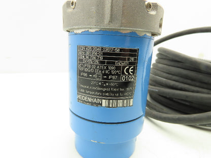 Heidenhain EQN 425 2048 03S17-58 Rotary Encoder with Cable