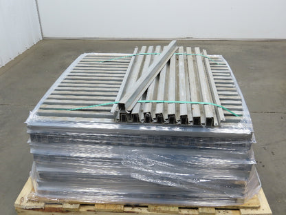 42" Pallet Racking Pallet Support Bar Roll-in Style 1-1/4"x 38-5/8" Lot of 300
