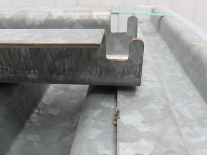 36" Pallet Racking Pallet Support Paltier Roll-in Style 2"x 31-3/4" Lot of 295