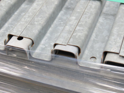 36" Pallet Racking Pallet Support Paltier Roll-in Style 2"x 31-3/4" Lot of 295