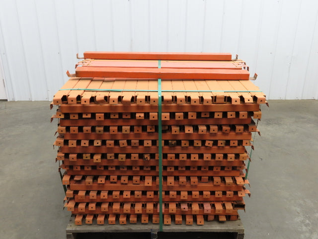 41" Waterfall Pallet Racking Flanged Pallet Support Crossbar 2.5"W  Lot of 200