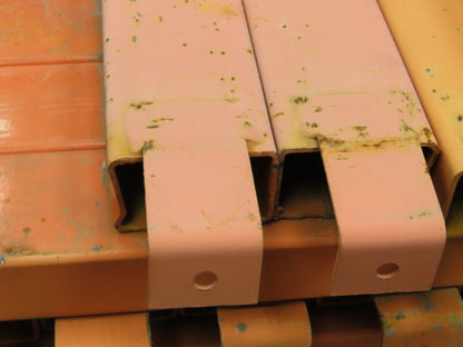 41" Waterfall Pallet Racking Flanged Pallet Support Crossbar 2.5"W  Lot of 200