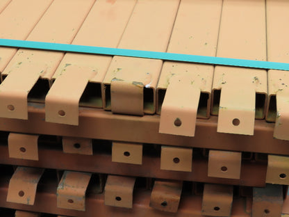 41" Waterfall Pallet Racking Flanged Pallet Support Crossbar 2.5"W  Lot of 200