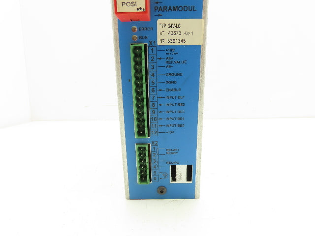 FAS FAS4028 Posidrive 3 Pole 400VAC Input 4.0A Output 1.5kW Motor