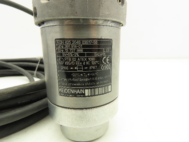 Heidenhain EQN 425 2048 03S17-58 Rotary Encoder with Cable