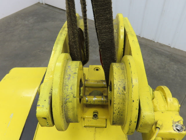 Yale KAL 2 Ton 4000Lb Pneumatic Air Chain Hoist 10' Lift Pendant & Push Trolley