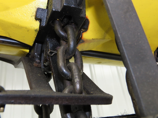 Yale Duff-Norton 1000Lb 1/2 Ton Pneumatic Air Chain Hoist 14' 8" Lift Pull Chain