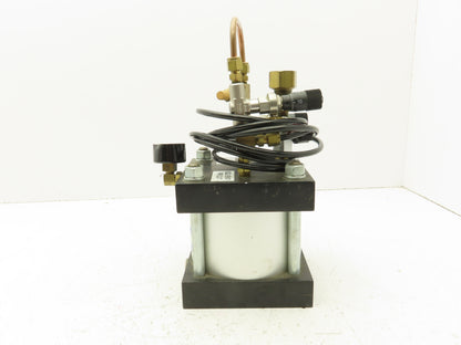 Chicago Controls Pneumatic Solvent Air Mixer Extractor Control System Unit