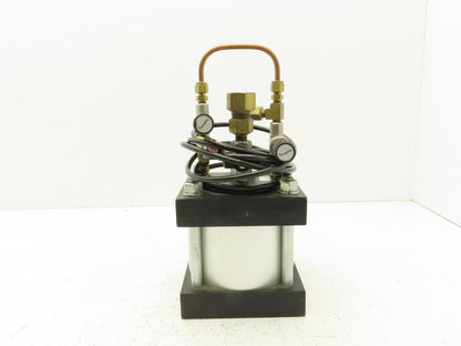 Chicago Controls Pneumatic Solvent Air Mixer Extractor Control System Unit