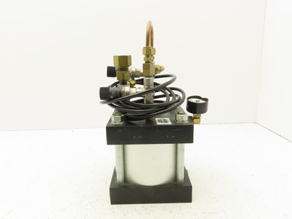 Chicago Controls Pneumatic Solvent Air Mixer Extractor Control System Unit