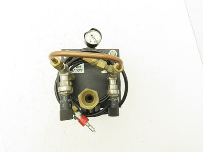 Chicago Controls Pneumatic Solvent Air Mixer Extractor Control System Unit