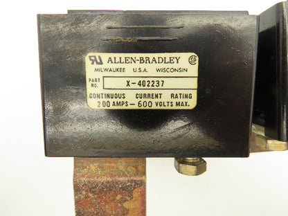 Allen Bradley X-410743 X-402237 Fuse Block Set 600VAC 200A 3 Pole