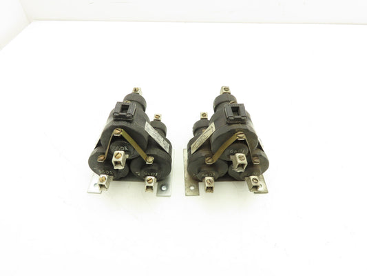 MDI 335NO-120A Mercury Contactor Relay 120VAC Coil 3 Pole Lot Of 2